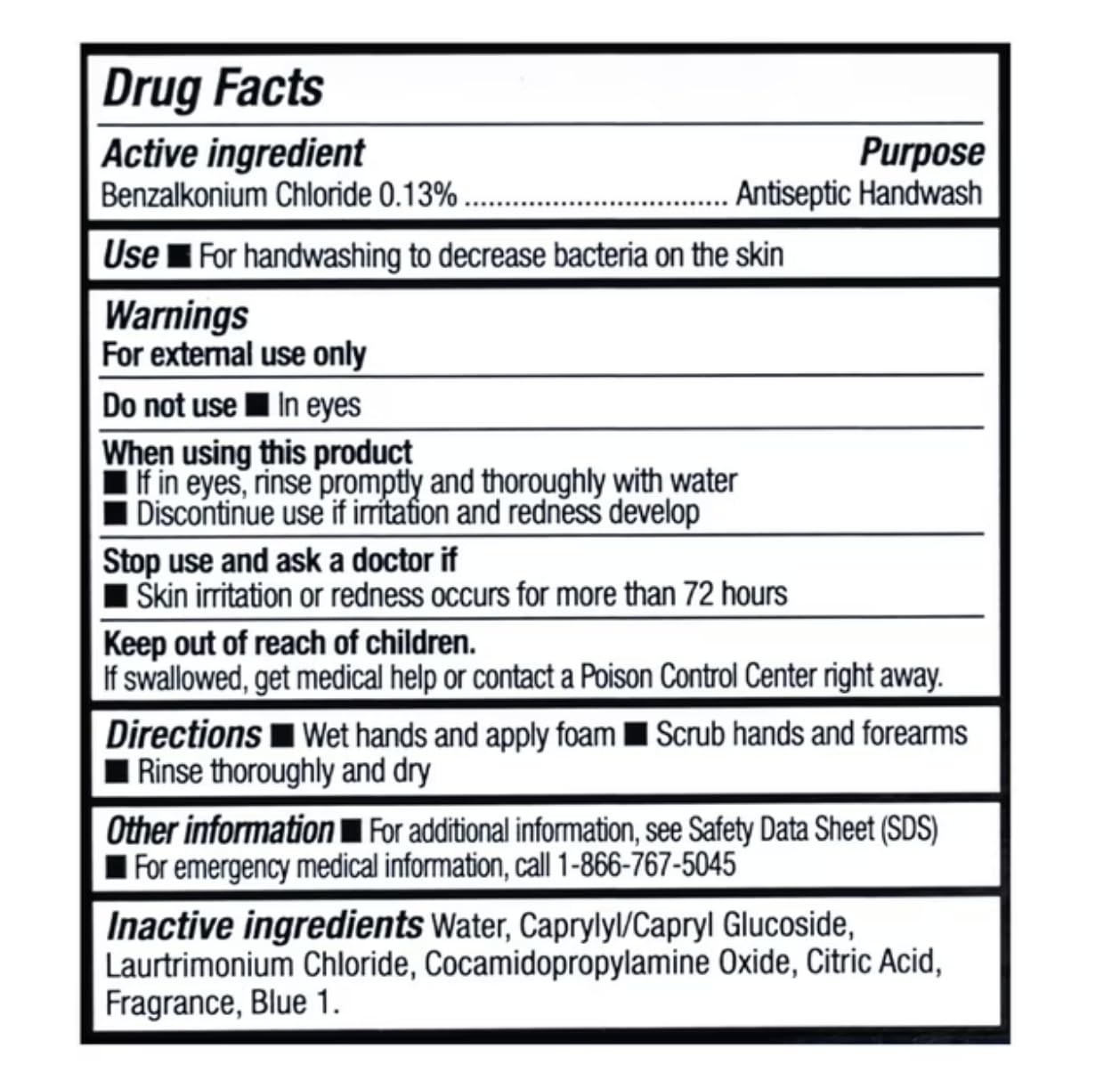 Member's Mark Antibacterial Foaming Hand Soap Refill, Fresh Scent Germ-Killing Formula, Moisturizing Daily Hand Wash, 33.8 fl oz, 2 Pack (67.6 fl oz Beauty & Personal Care MEMBER´S MARK