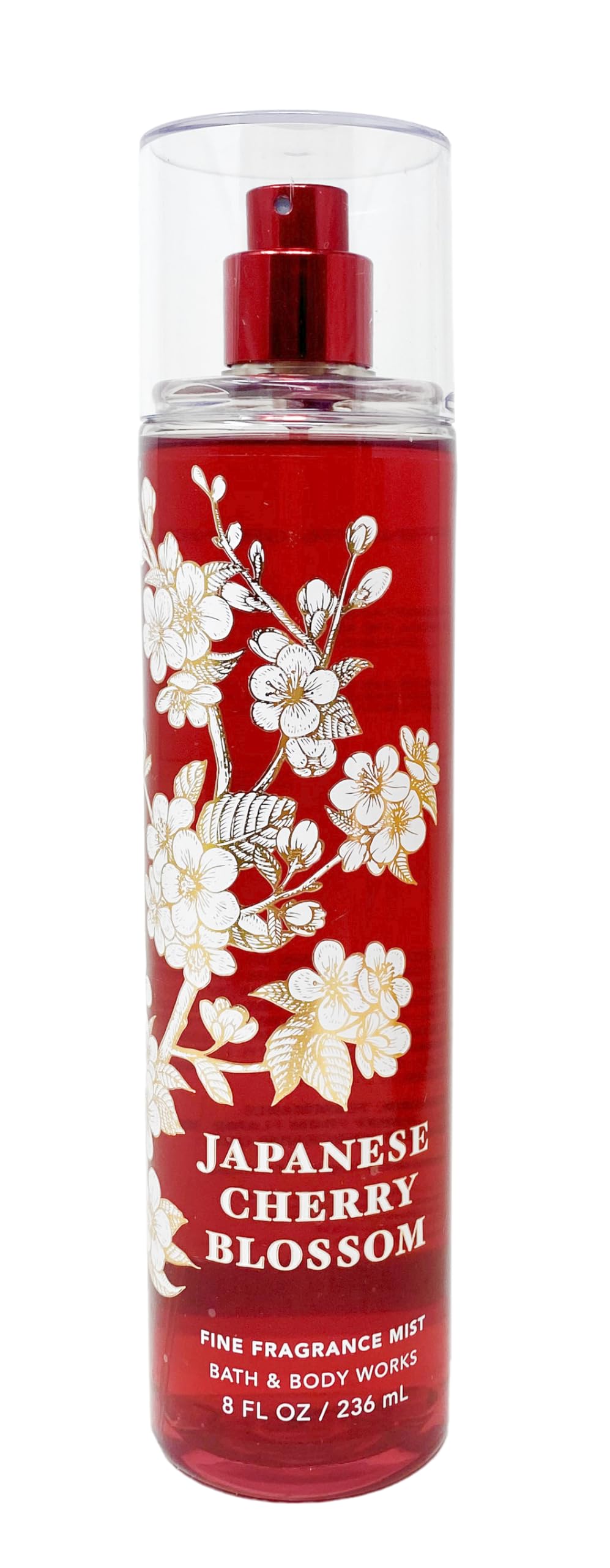 Bath & Body Works Japanese Cherry Blossom - Gold Woven Basket 5 Piece Gift Set - Fine Fragrance Mist, Body Cream, Shower Gel, Body Lotion and Bath Beauty and Personal Care Bath & Body Works