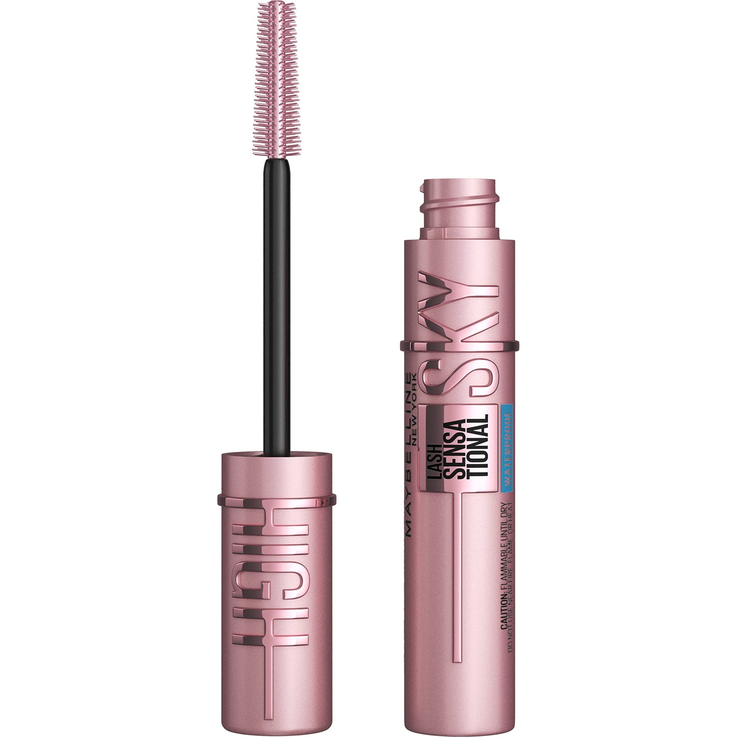 Maybelline Lash Sensational Sky High Waterproof Mascara Makeup, Volumizing, Lengthening, Defining, Curling, Multiplying, Buildable Formula, Very Beauty & Personal Care MAYBELLINE