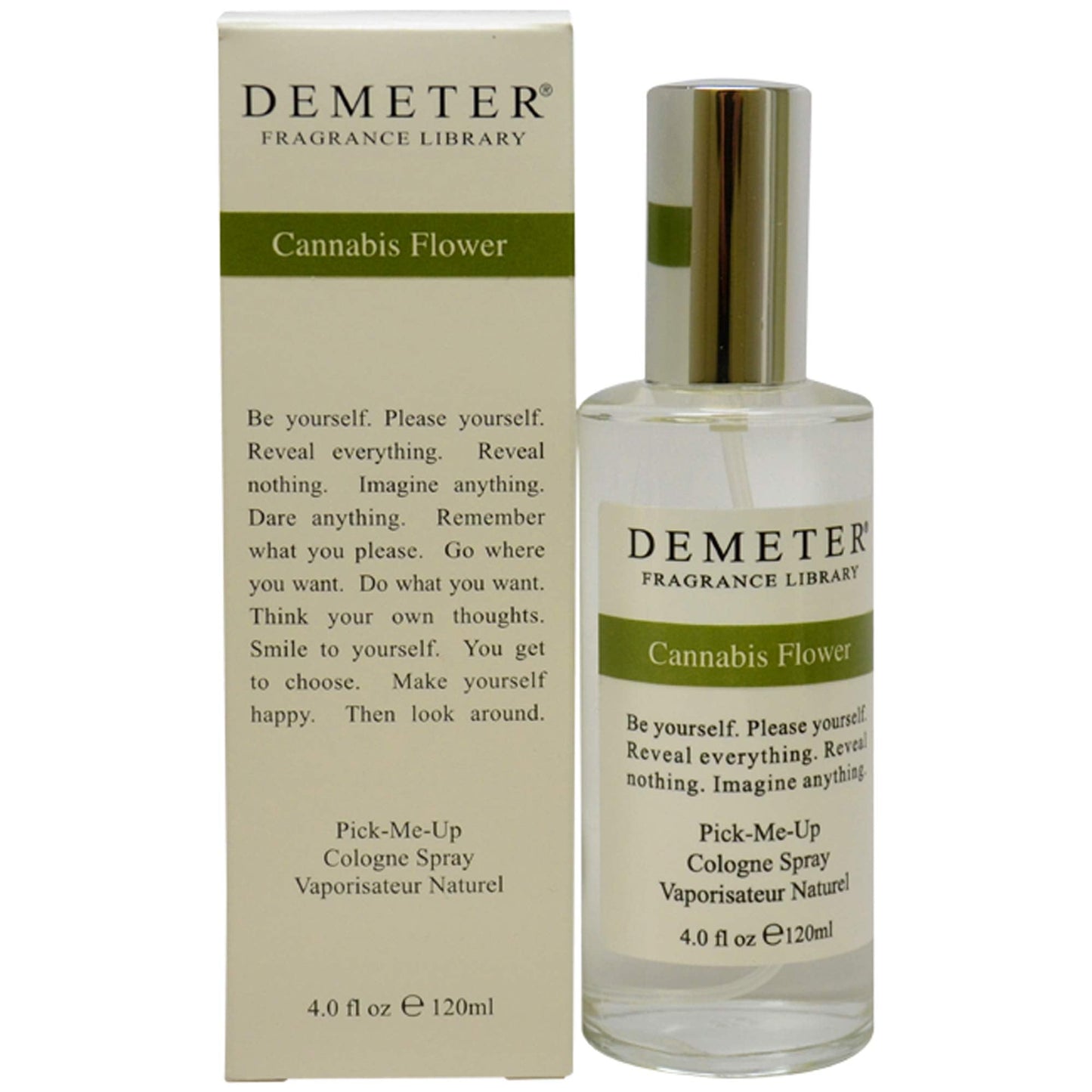Demeter Cannabis Flower Cologne Spray for Women, 4 Ounce Beauty & Personal Care DEMETER