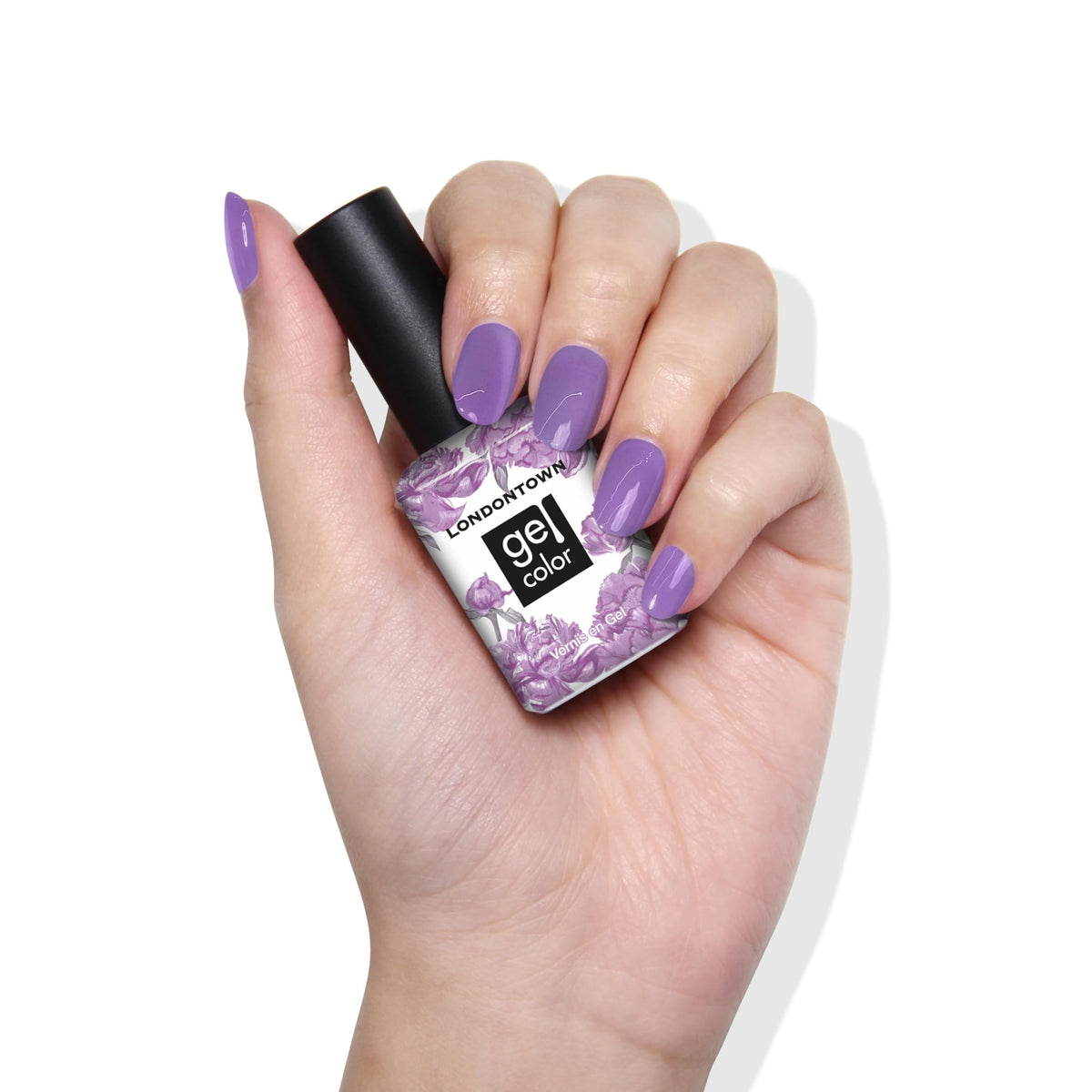 LONDONTOWN UV Gel Nail Polish, Purple Shades, Road Trip