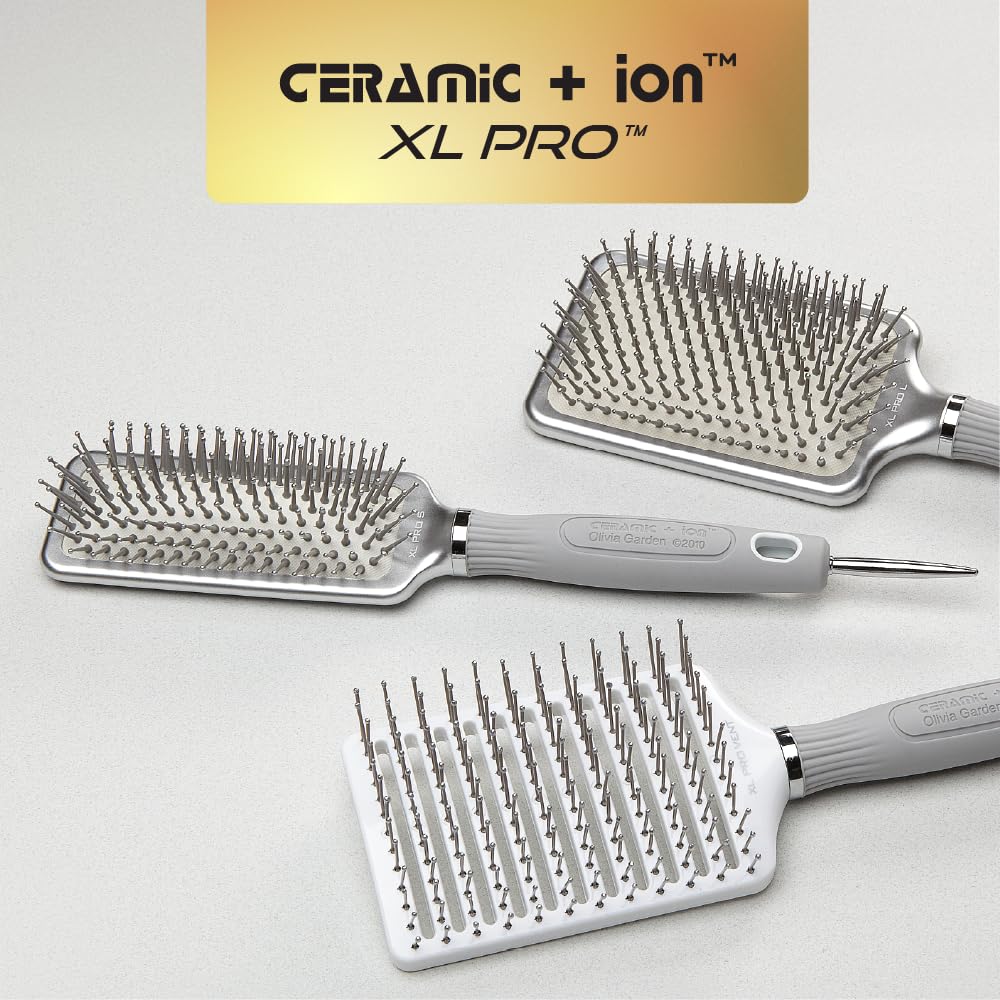 Olivia Garden Ceramic + Ion Xl Pro Hair Brush CIXL-PROL (Large) Beauty & Personal Care Olivia Garden