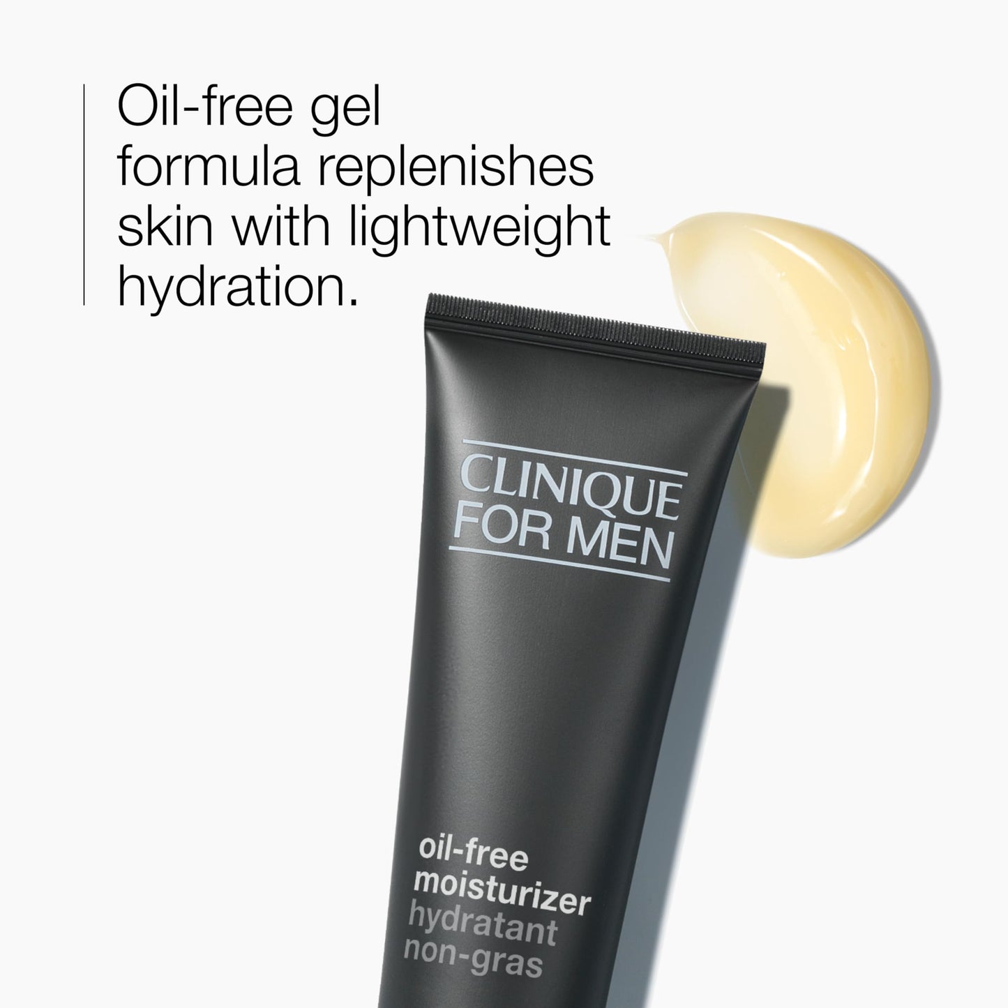 Clinique For Men Oil-Free Hydrating Face Moisturizer With Barley, Sunflower + Cucumber | For Oily Skin Types, 3.4 Fl Oz Beauty & Personal Care Clinique