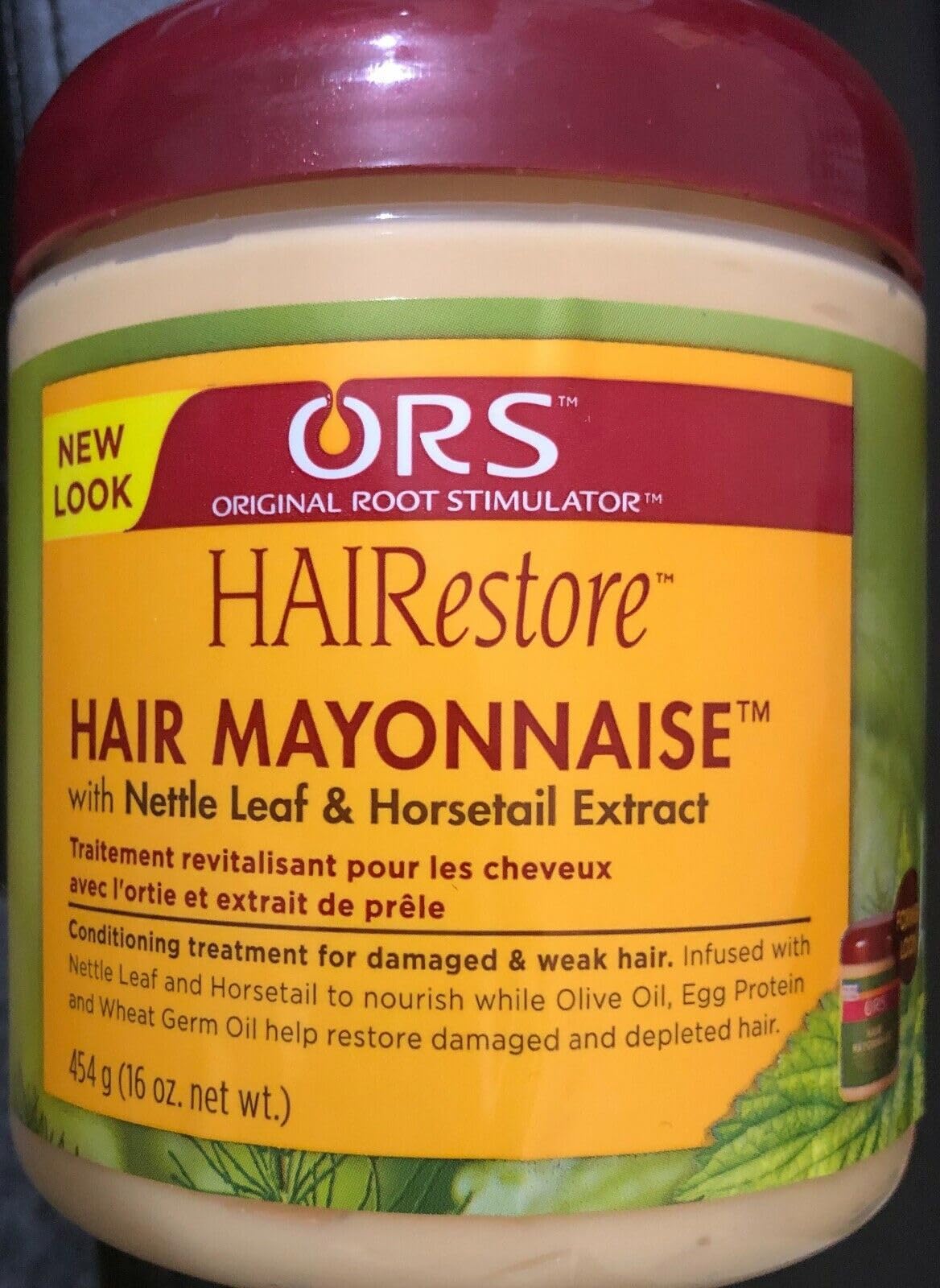 Organic Root Stimulator Hair Mayonnaise Treatment, 16 Ounce Beauty & Personal Care ORS