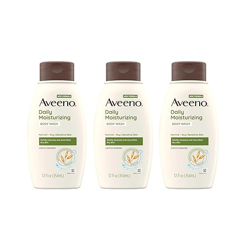 Aveeno Daily Moisturizing Body Wash, 12 Fl. Oz, Pack of 3 Beauty & Personal Care Aveeno