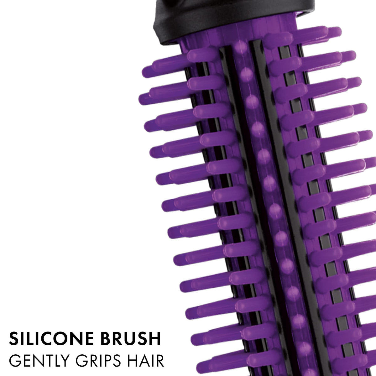 Hot Tools Pro Artist Heated Silicone Bristle Brush Styler | Helps create Volume and Fullness (1 in), 1146 Beauty & Personal Care HOT TOOLS