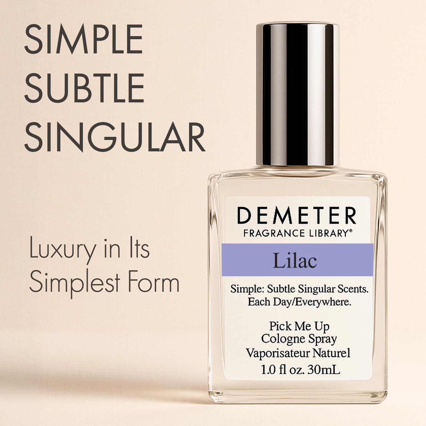 DEMETER Natural Perfume Spray Cologne for Women, Lilac, 1 oz Beauty & Personal Care DEMETER