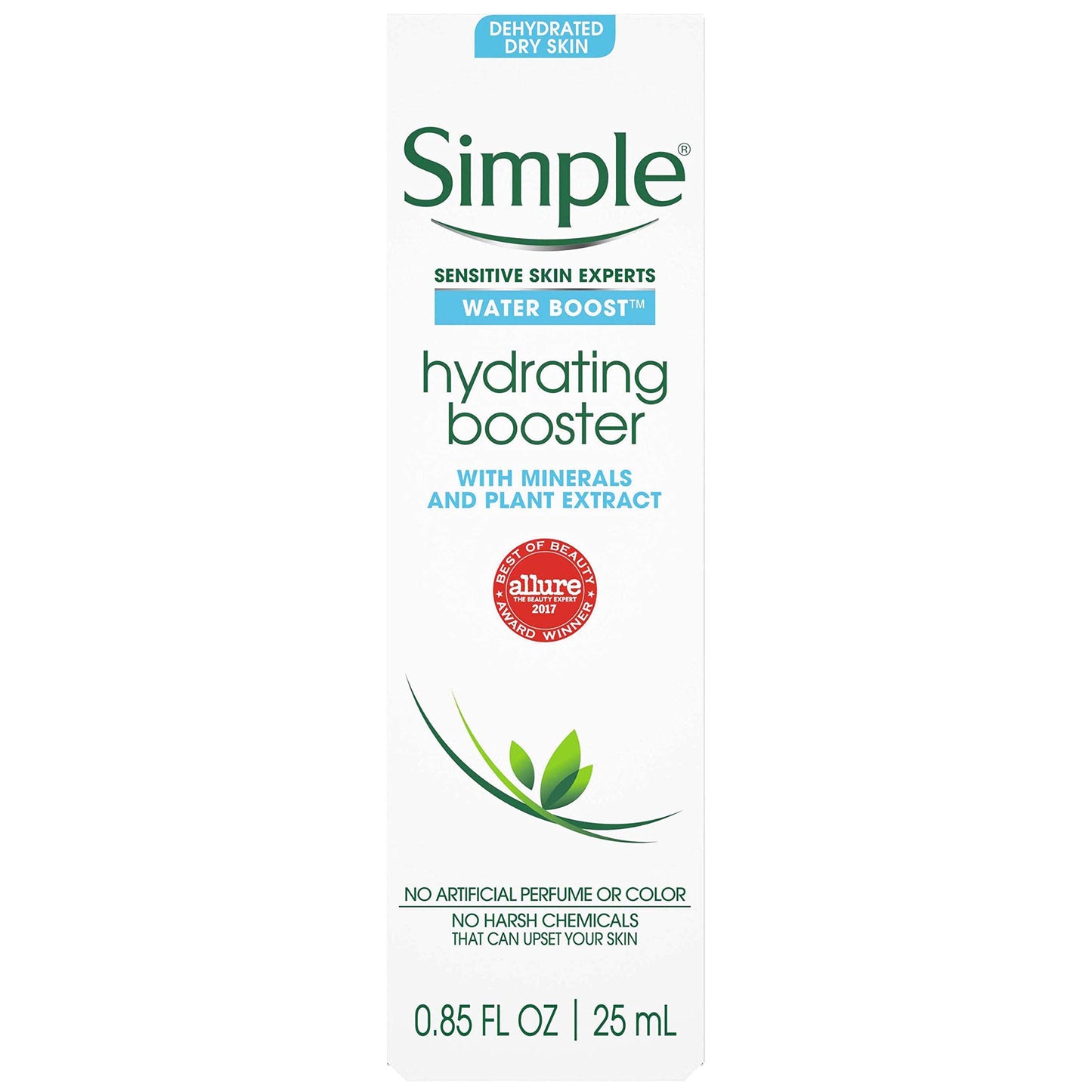 Simple Water Boost Hydrating Booster Sensitive Skin 1 oz Beauty & Personal Care Simple