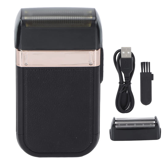 Saluaqui Electric Foil Shavers, 2 in 1 Dual Purpose Low Noise Powerful Motor Portable Barber Shaver Gifts for him Beauty and Personal Care Saluaqui