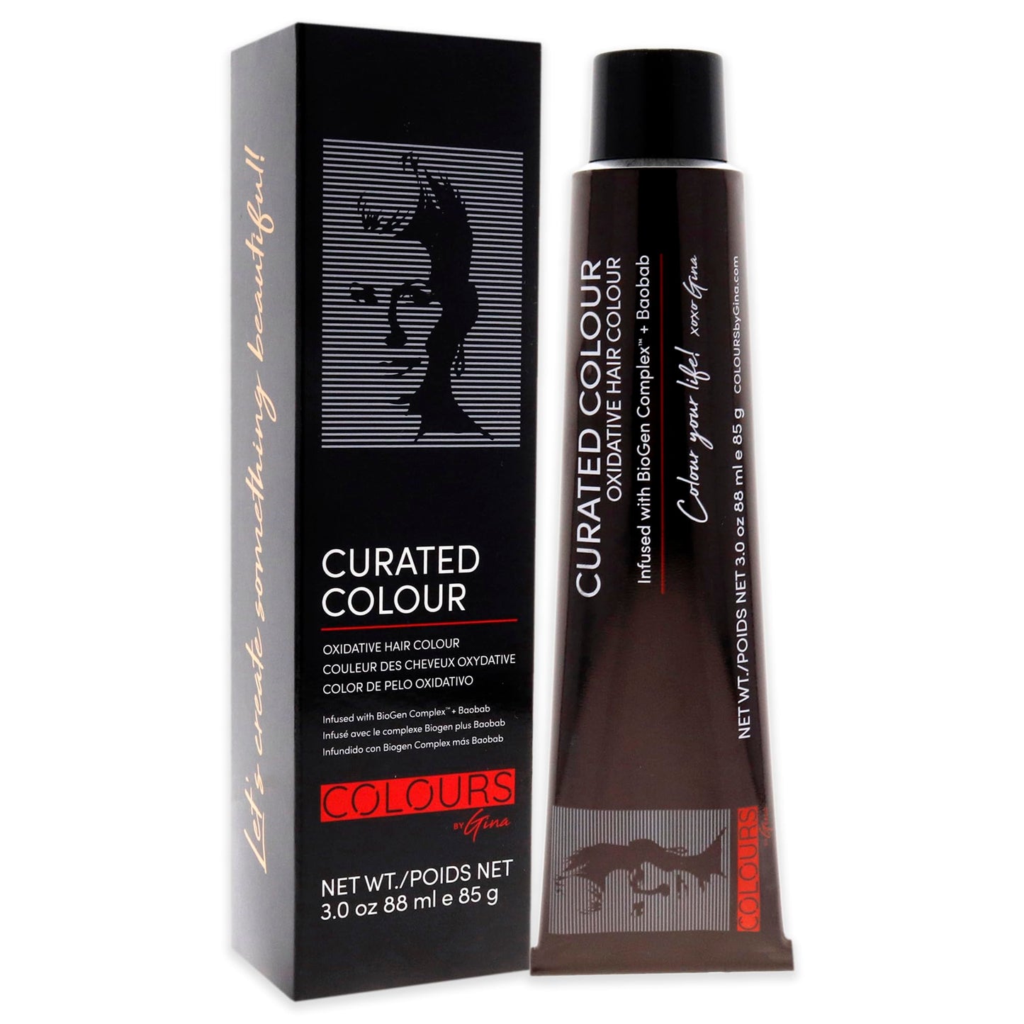 Colours By Gina Curated Colour - 8.3-8G Light Golden Blonde by Colours By Gina for Unisex - 3 oz Hair Color Beauty & Personal Care Colours By Gina