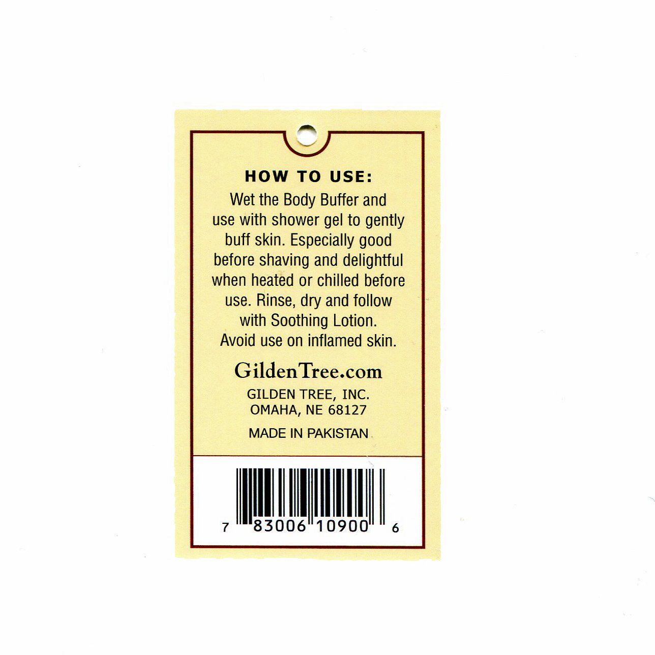 Gilden Tree Terra Cotta Body Loofah Beauty & Personal Care GILDEN TREE