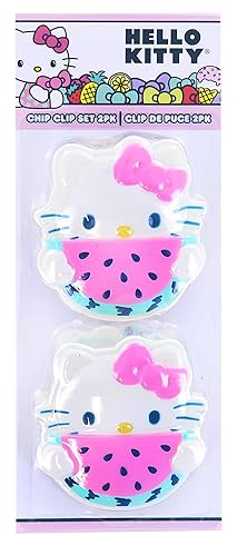 Hello Kitty with Watermelon 2 Piece Chip Clip Set Beauty & Personal Care Seven20