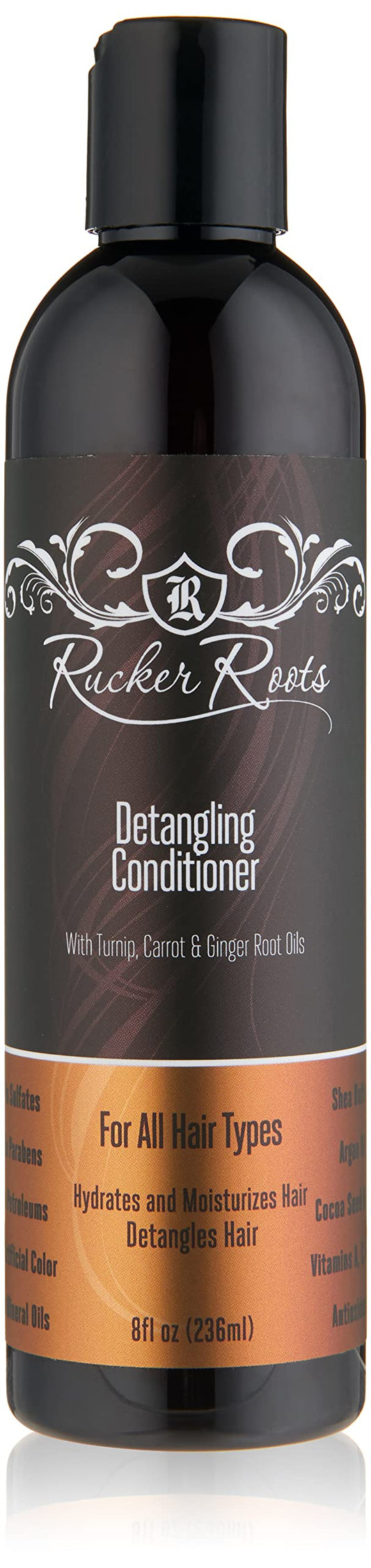 Rucker Roots Detangling Conditioner |Turnip, Carrot, Ginger Root Oils| For All Hair Types| Hydrates & Moisturizes Hair| Detangles Hair Beauty & Personal Care Rucker Roots