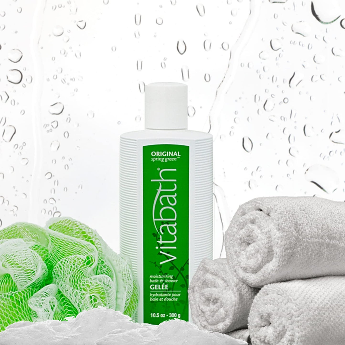 Vitabath Original Spring Green Moisturizing Bath & Shower Gel Wash Intoxicating Botanical Skin Rejuvenation, Hydrating Dry Skincare, Body Cleanser Beauty & Personal Care Vitabath