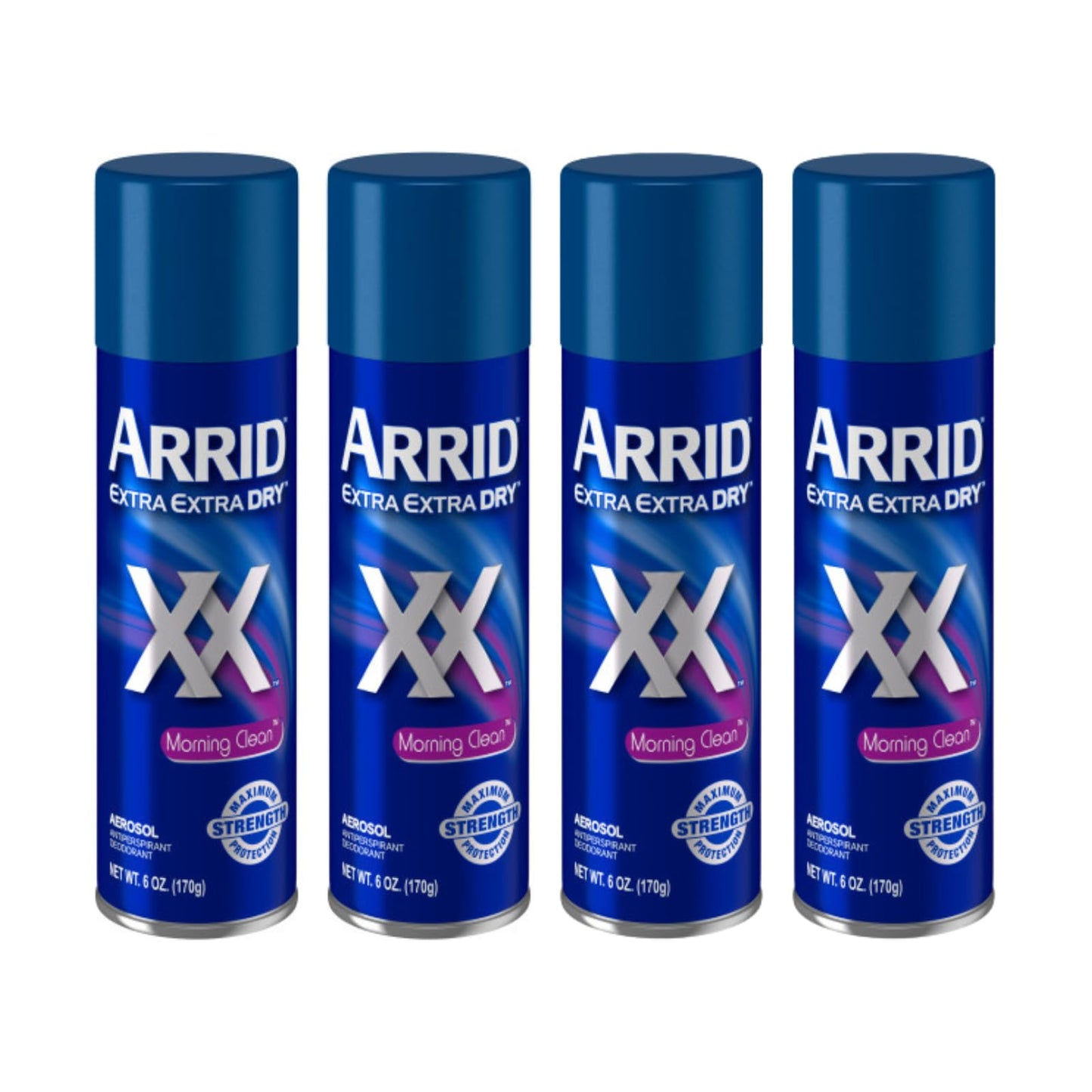 Arrid XX Anti-Perspirant Deodorant Spray, Morning Clean, 6 oz. (Pack of 4) Beauty and Personal Care Arrid