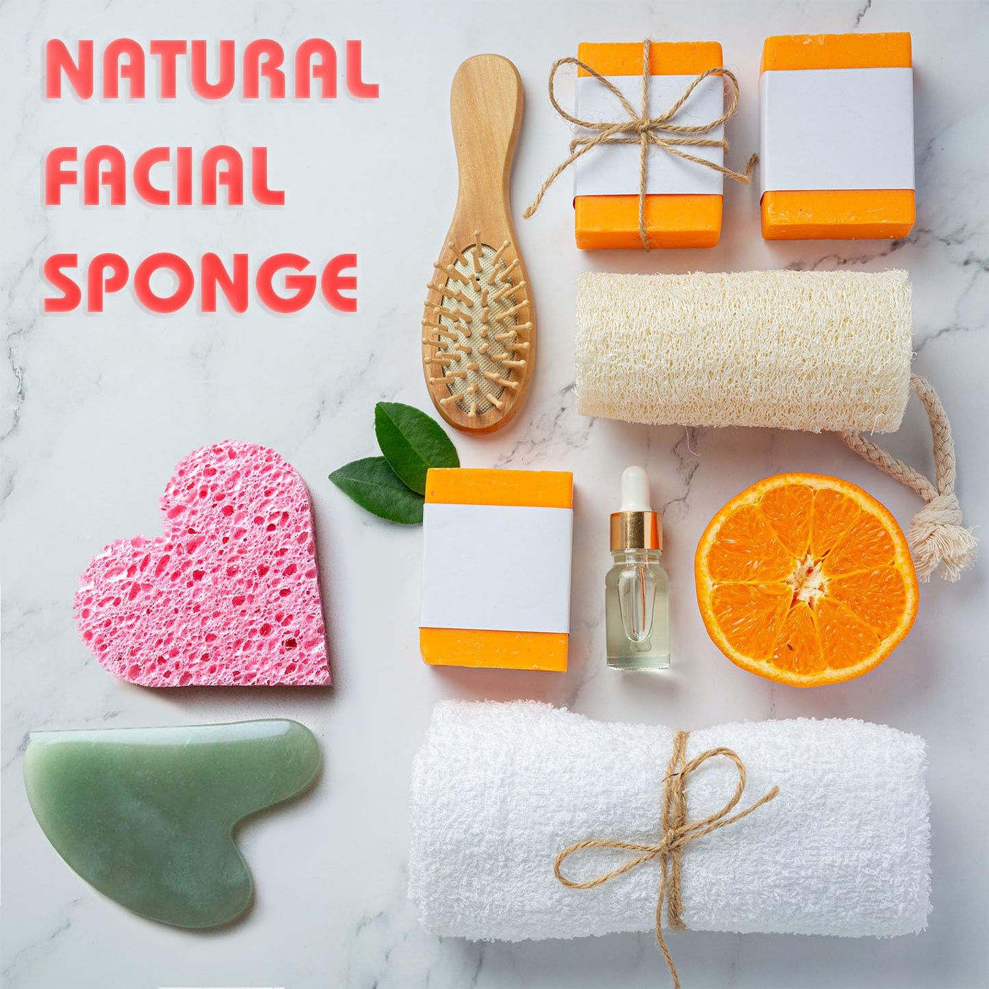 60-Count Compressed Facial Sponges | Makeup Remover Sponge | 100% Natural Cosmetic Spa Sponges for Facial Cleansing | Exfoliating Mask | Face Scrubber Beauty & Personal Care GreenBoll