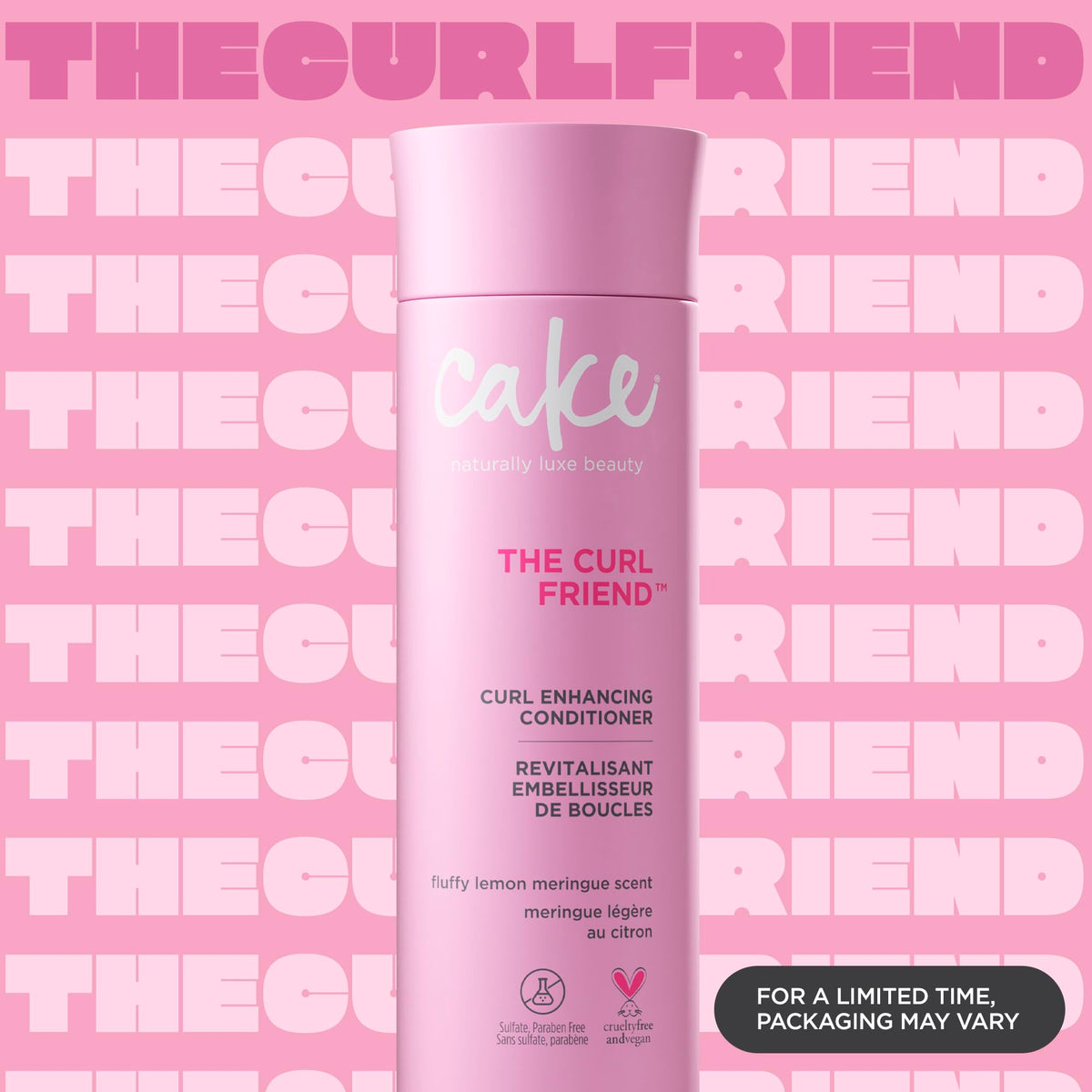 Cake Beauty The Curl Friend Curl Conditioner - Curly Hair - 295 mL/10 Fl Oz