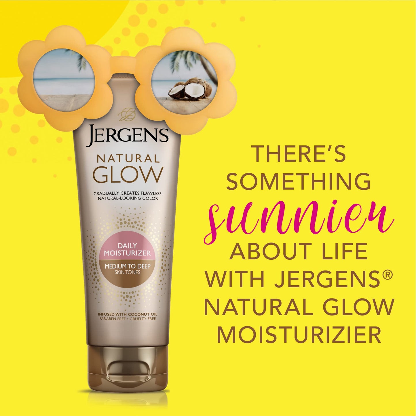 Jergens Glow Daily Moisturizer Med to Tan, 7.5 Ounce, Packaging May Vary Beauty & Personal Care Jergens