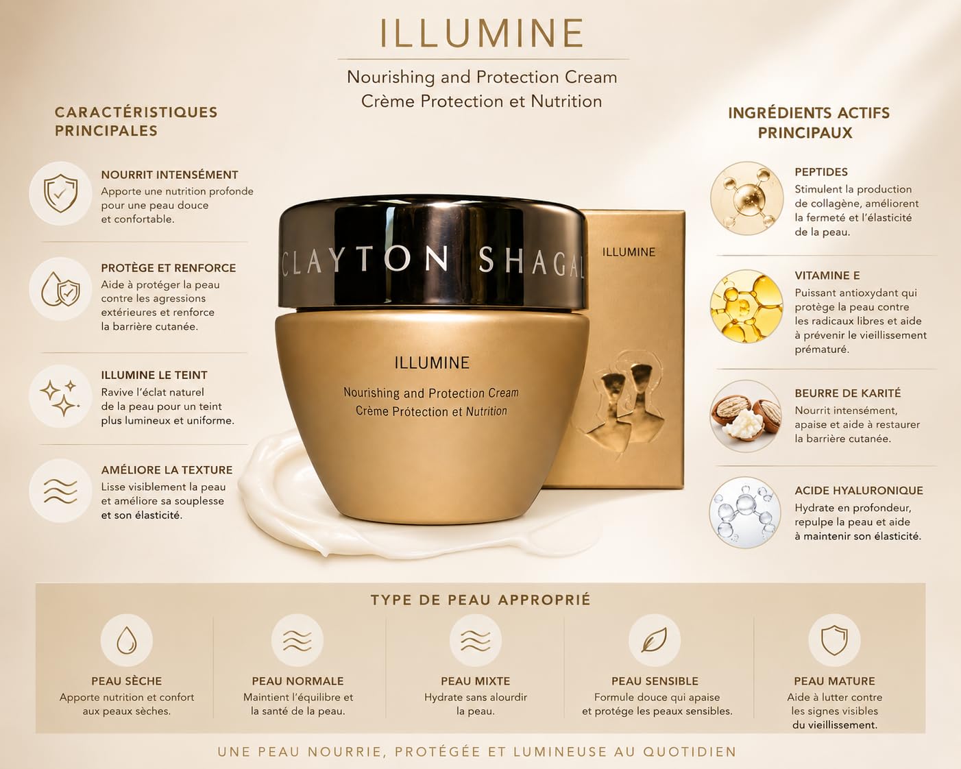 Clayton Shagal Illumine 1.7oz Beauty & Personal Care Clayton Shagal