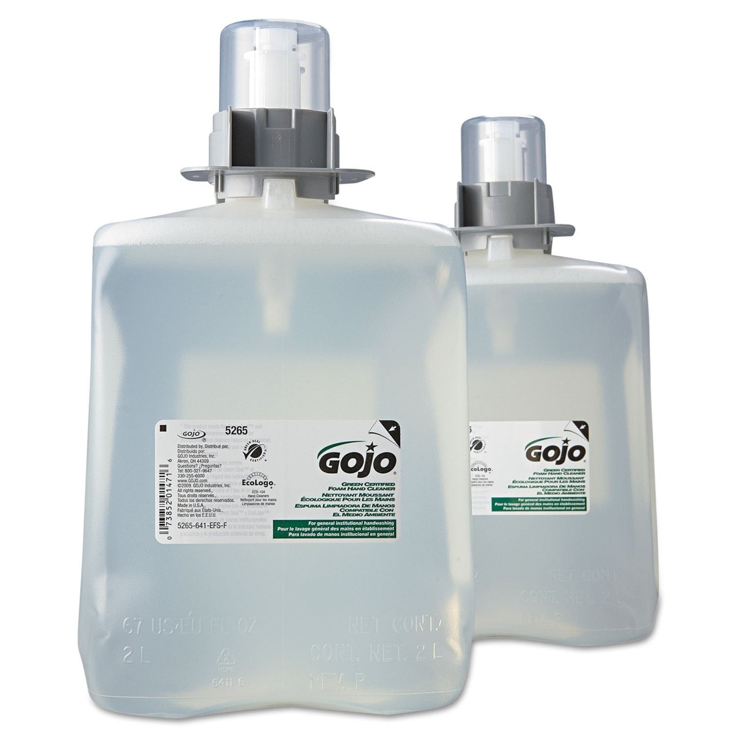 GOJO Green Certified Foam Hand Cleaner Refill GOJ 5265-02 Beauty & Personal Care Gojo