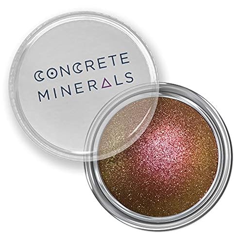 Concrete Minerals MultiChrome Eyeshadow, Intense Color Shifting, Longer-Lasting With No Creasing, 100% Vegan and Cruelty Free, Handmade in USA, 1.5 Beauty & Personal Care Concrete Minerals