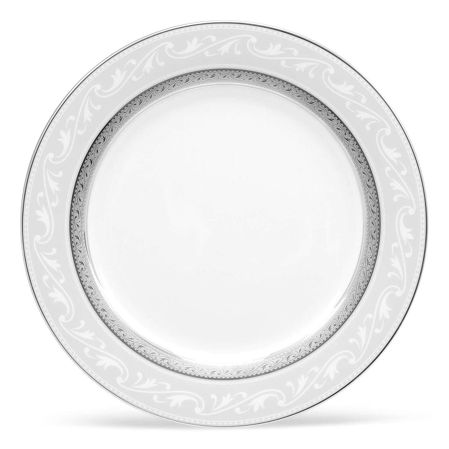 Noritake Crestwood Platinum Accent Plate, 9-inches Beauty and Personal Care Noritake