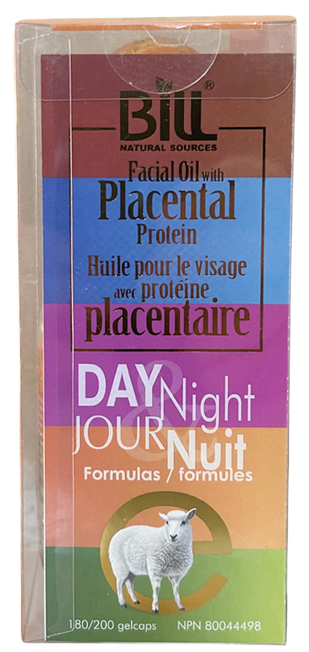 Lamb Placenta & Royal Jelly with Vitamin E Facial Oil, 200 Gelcaps, Bill Natural Sources Beauty & Personal Care Bill Natural Sources