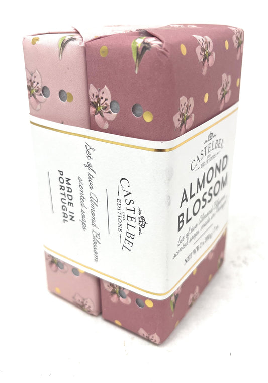 Castelbel Set of Almond Blossom Fragranced Luxury Soap, (2) 7-Ounce Bars Beauty & Personal Care Castelbel