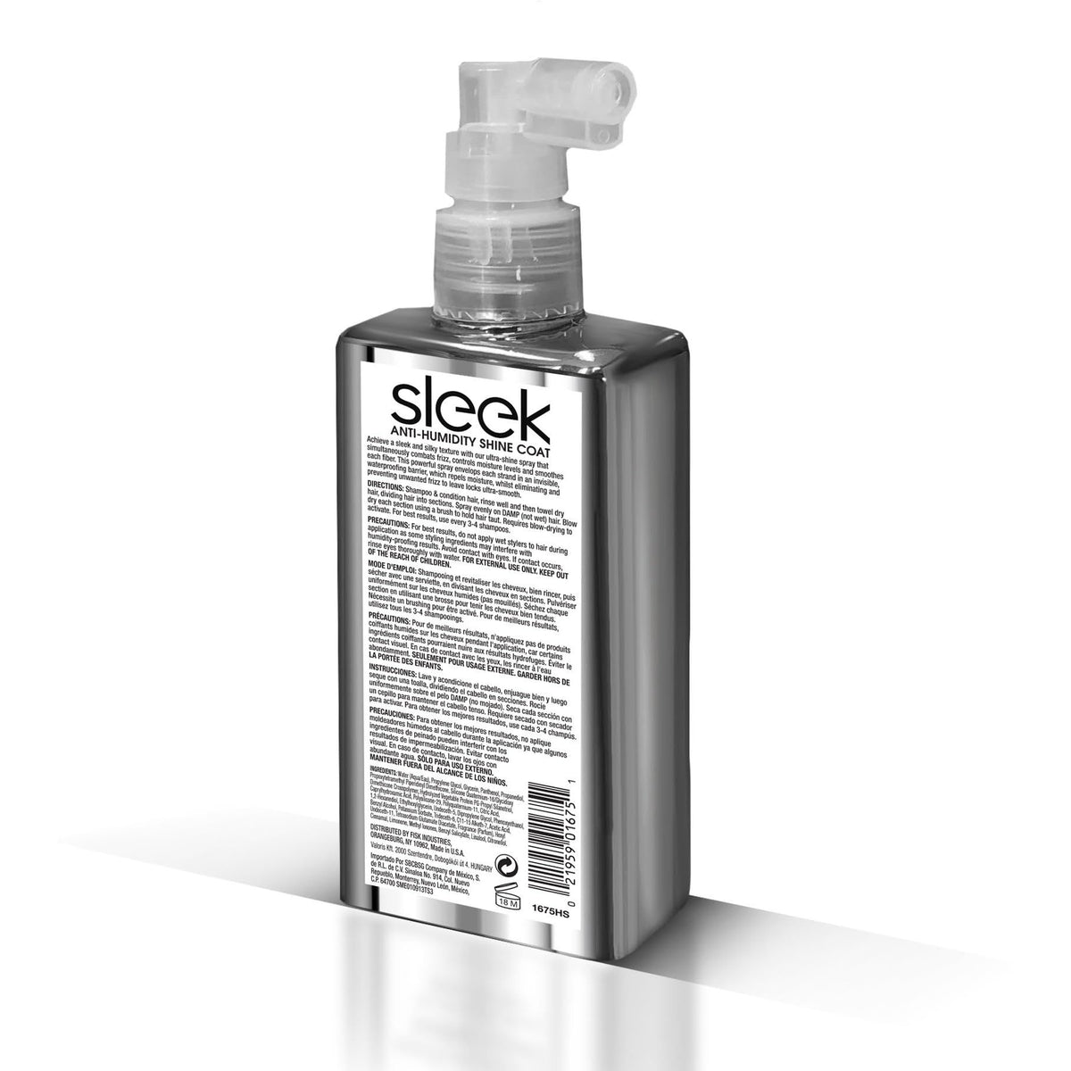 Hair Chemist SLEEK Anti Humidity Shine Coat 3 oz. Beauty & Personal Care Hair Chemist