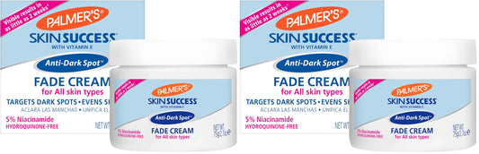 Palmer's Skin Success Anti-Dark Spot Fade Cream with Vitamin E and Niacinamide, for All Skin Types, 2.7 Ounce (Pack of 2) Beauty and Personal Care Palmer's Default Title