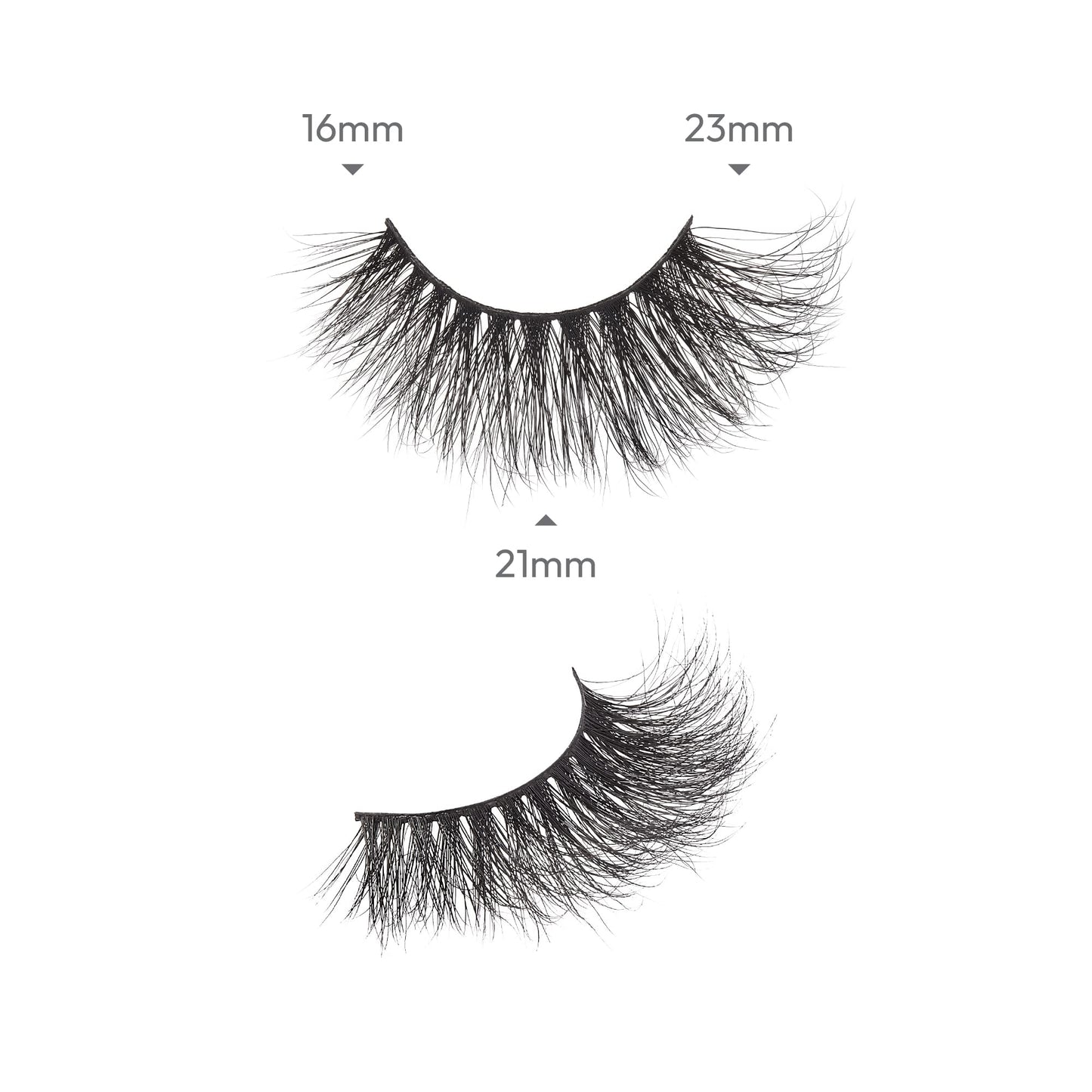 i-ENVY Luxury Mink Collection False Eyelashes 100% Real Mink Glamorous Eye Look Lashes Maximum Fluffiness 3D Multi-Curl Angle (1 Pack) Beauty & Personal Care i•ENVY