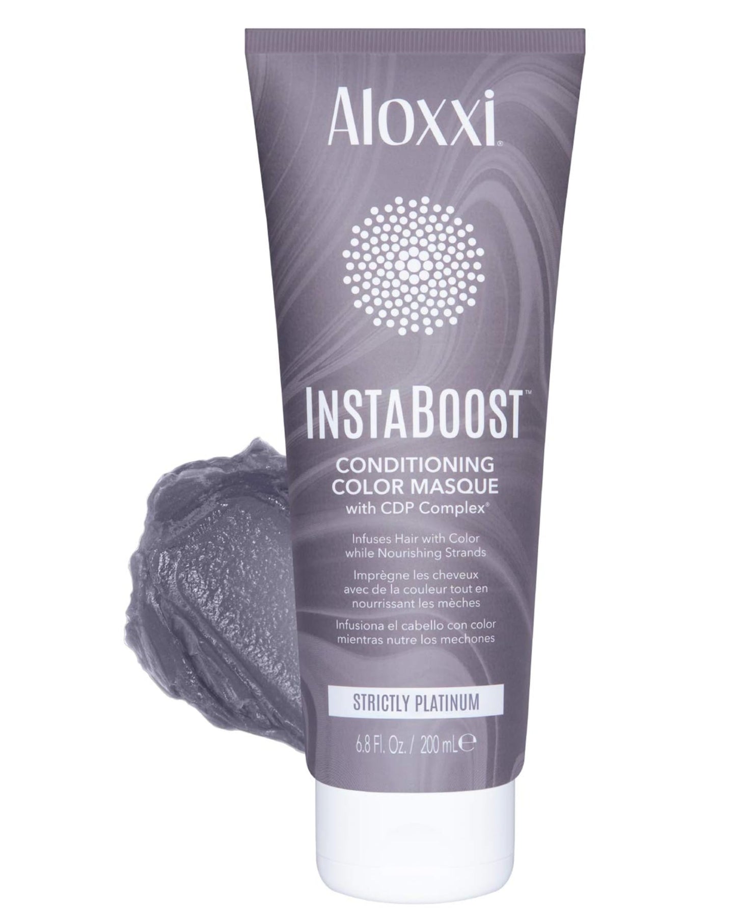 ALOXXI InstaBoost Conditioning Color Mask in Strictly Platinum, Deposits Platinum Color and Deeply Conditions Hair, 6.8 Fl Oz Beauty & Personal Care ALOXXI