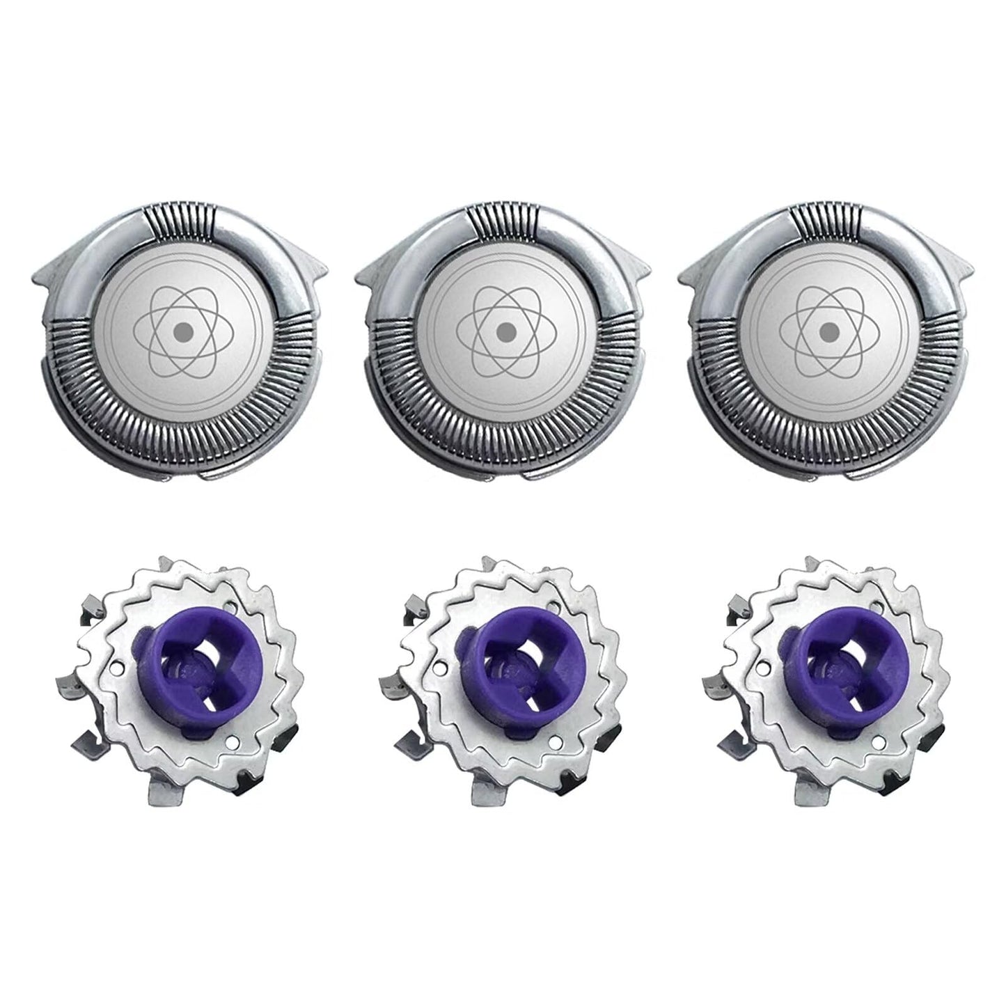 3 Pcs Electric Shaver Head For Phi&lips Norel&co 7310XL 7315XL 7325XL 7340XL 7345XL 7350XL Beauty and Personal Care JRSHOME
