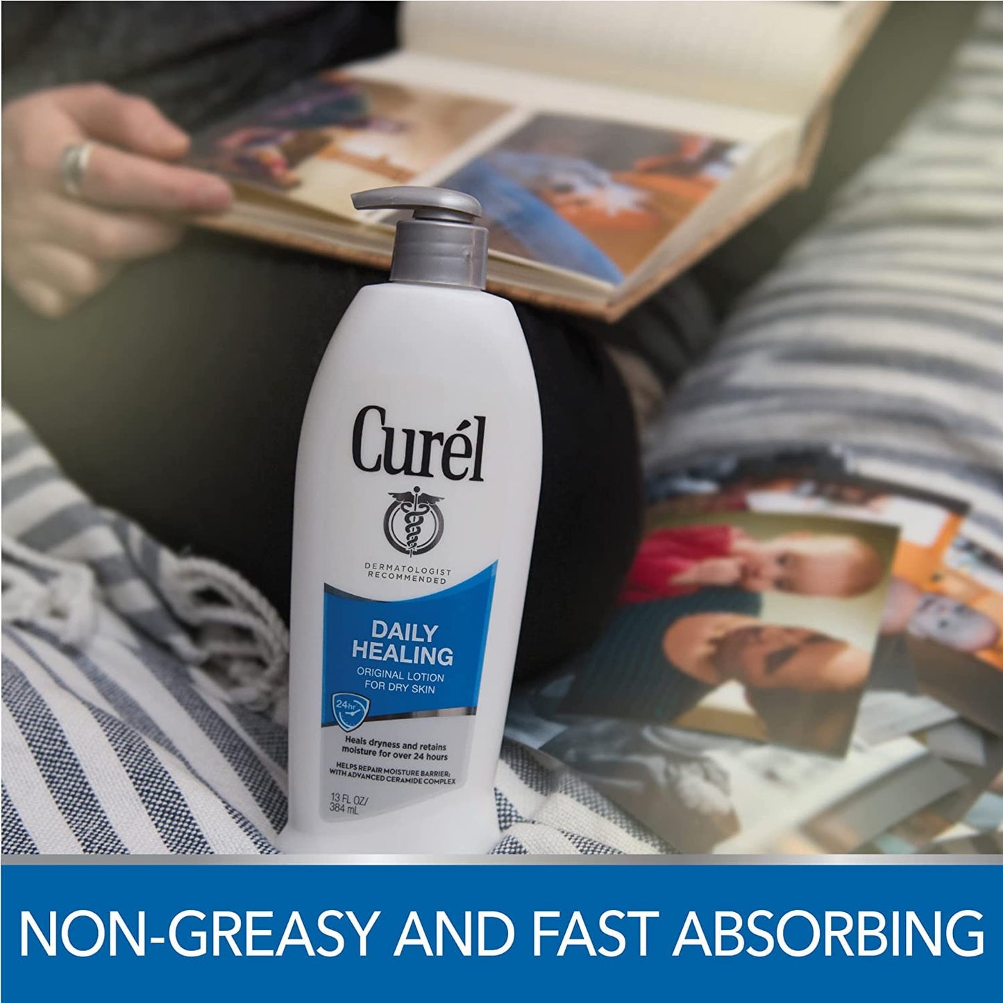 Curel Daily Moisture Original Lotion, 13 Fl Oz Beauty & Personal Care Curel