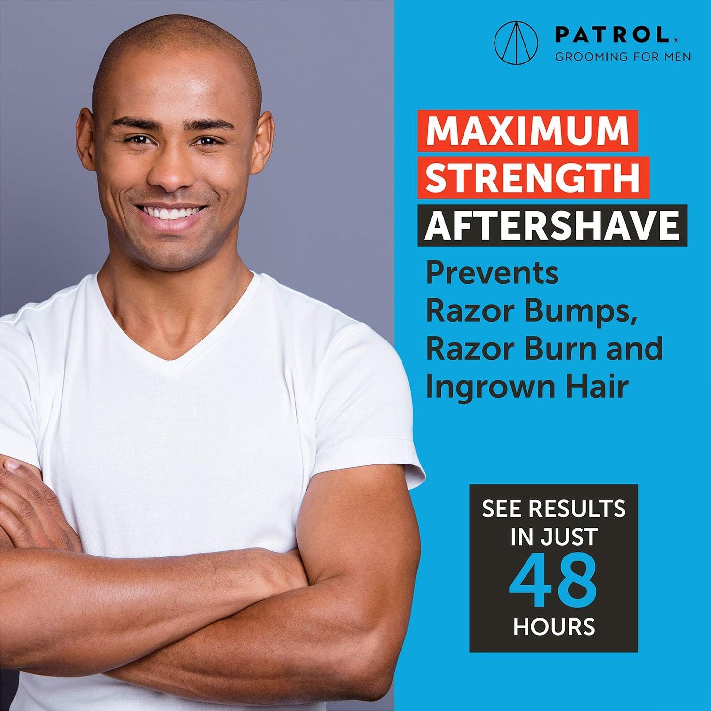 Bump Patrol Maximum Strength Aftershave Formula - After Shave Solution Eliminates Razor Bumps and Ingrown Hairs - 2 Ounces 2 Pack Beauty & Personal Care Bump Patrol