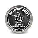 Badass Beard Care Beard Balm - Secret Agent Scent, 2 oz - All Natural Ingredients, Keeps Beard and Mustache Full, Soft and Healthy, Reduce Itchy Beauty & Personal Care Badass Beard Care