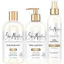 SheaMoisture Shampoo & Conditioner + Leave-in Treatment, Daily Hydration with Coconut Oil, Hair Detangler, Frizz Control, Cruelty-Free (3 Piece Set) Beauty & Personal Care Shea Moisture