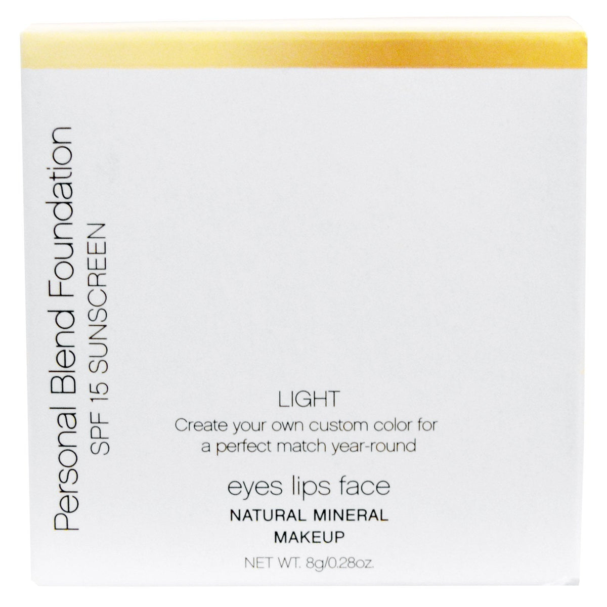 e.l.f. Mineral personal blend foundation spf 15 light, Light, 0.28 Ounce Beauty & Personal Care e.l.f.