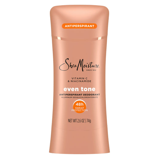 SheaMoisture Antiperspirant Deodorant Stick for 48HR Sweat & Odor Protection Even Tone with No Parabens & No Mineral Oil 2.6 oz Beauty and Personal Care Shea Moisture