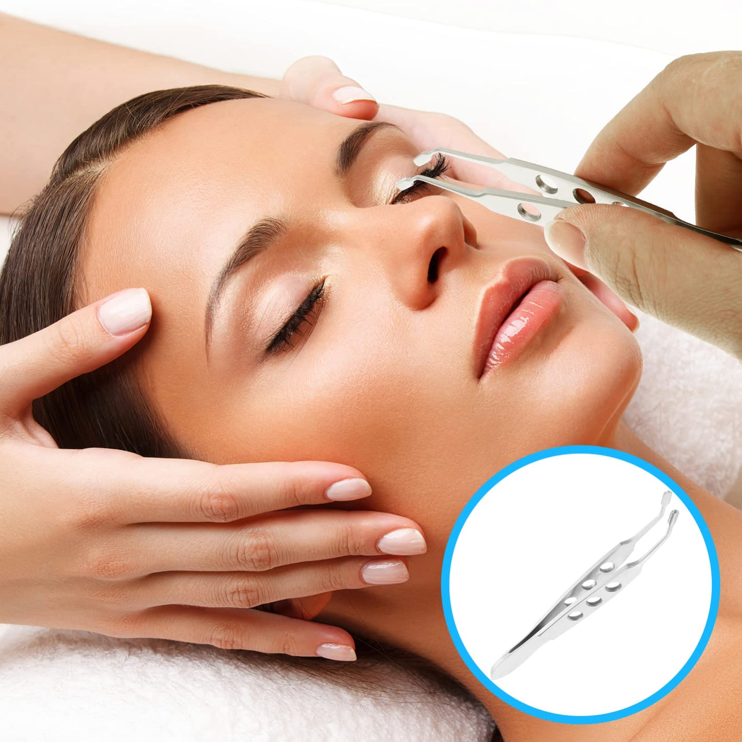 Uonlytech Meibomian Gland Expressor, Stainless Steel Eyelid Massage Professional Face Care Craft Tools for Dry Eyes Beauty and Personal Care Uonlytech