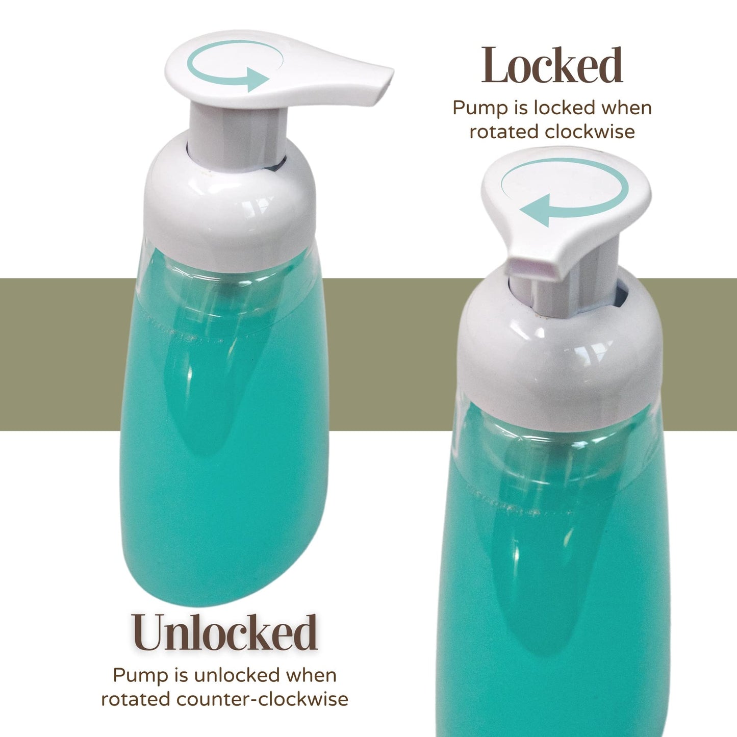 Clear Foaming Soap Dispensers 250ml (8.5oz) – Refillable Plastic Pump Bottles for Bathroom, Compatible with Dr. Bronner’s, 3 Pack Beauty & Personal Care Bay State Importers
