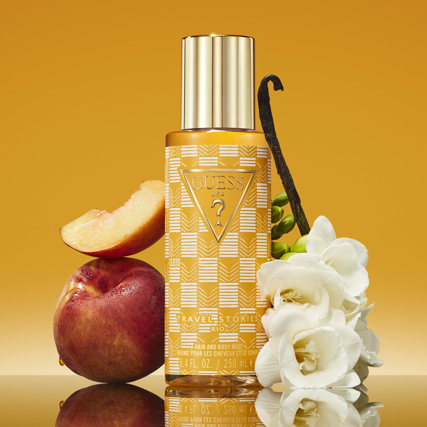 GUESS Travel Stories Rio Hair and Body Fragrance Mist for Women 8.4 Fl. Oz. - Vibrant, Joyful, and Radiant Fragrance Spray Beauty & Personal Care GUESS