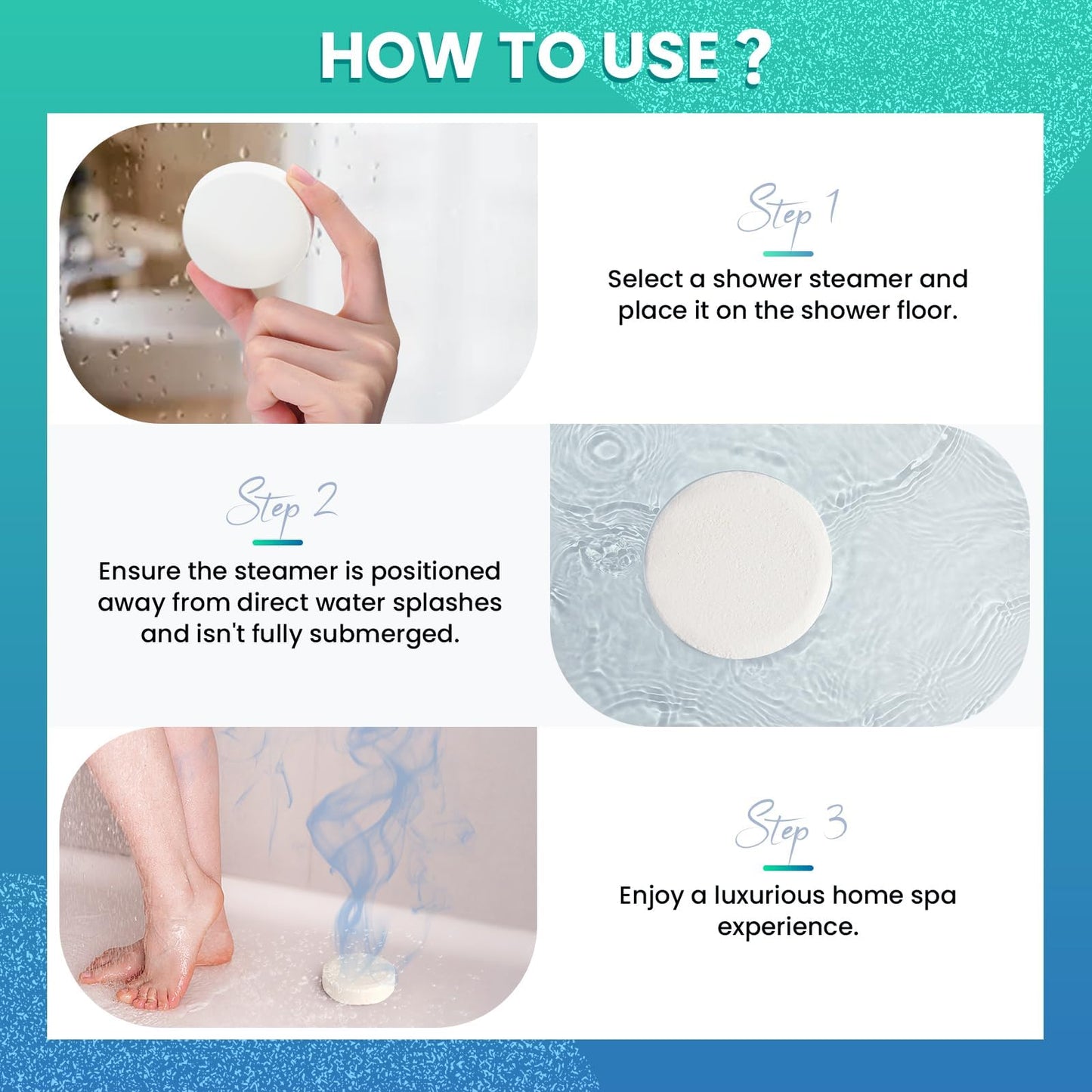 Shower Steamers Aromatherapy - 8 Pack Shower Bombs with Essential Oils, Eucalyptus for Shower? Eucalyptus Mint Shower Steamer for Women Men, Stress Beauty and Personal Care BodyRefresh