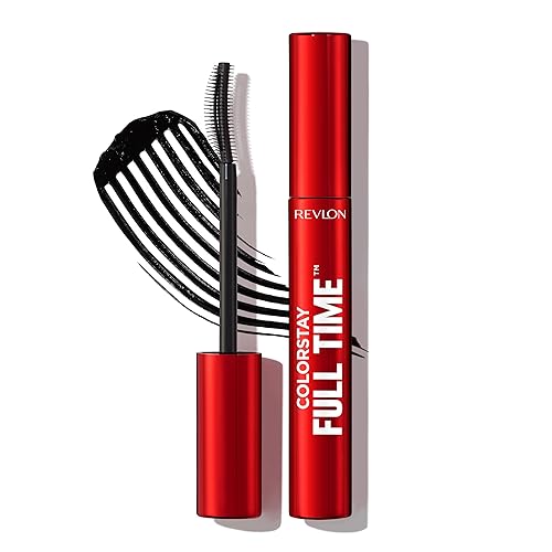 Revlon ColorStay Full Time Mascara, Volumizing Eye Makeup, 24 Hour Wear, Smudge-Proof, Non-Clumping and Flake-Free Formula, 401 Blackest Black Beauty & Personal Care REVLON