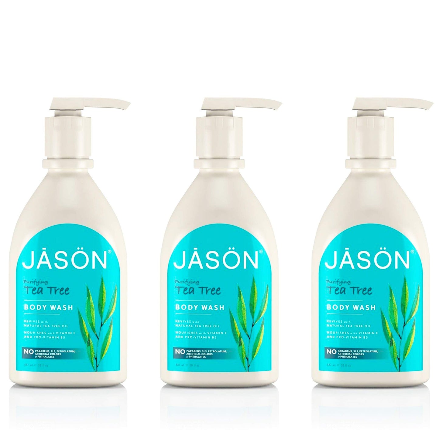 Jason Natural Products Aloe Vera Satin Shower Body Wash, 30 Ounce - 3 per case. Beauty & Personal Care JASON