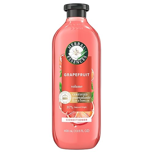 Herbal Essences Grapefruit Volumizing Conditioner, 13.5 Fl Oz, with Certified Camellia Oil and Aloe Vera, For All Hair Types, Especially Fine Hair Beauty & Personal Care Procter & Gamble