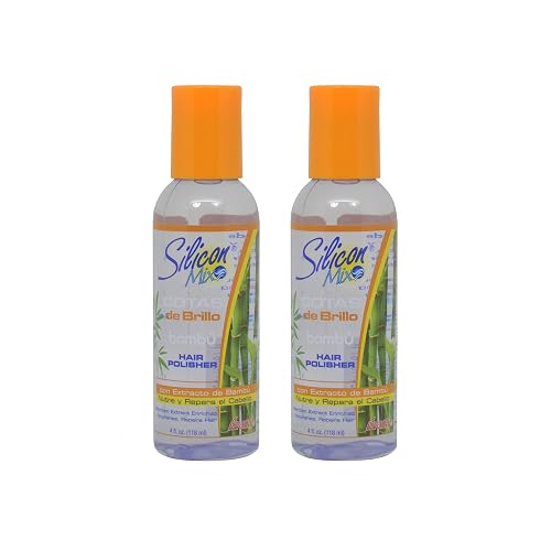 Silicon Mix Gotas de Brillo Bambu Hair Polisher 4oz "Pack of 2" Beauty & Personal Care Silicon Mix