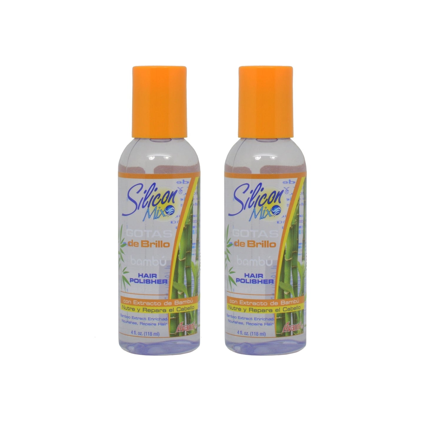 Silicon Mix Gotas de Brillo Bambu Hair Polisher 4oz "Pack of 2" Beauty & Personal Care Silicon Mix