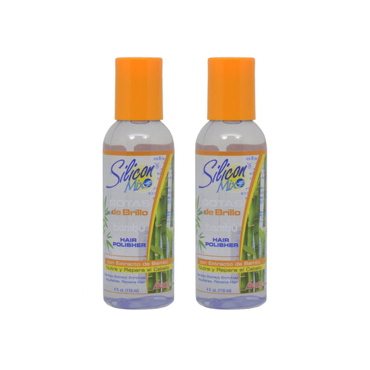 Silicon Mix Gotas de Brillo Bambu Hair Polisher 4oz "Pack of 2" Beauty & Personal Care Silicon Mix