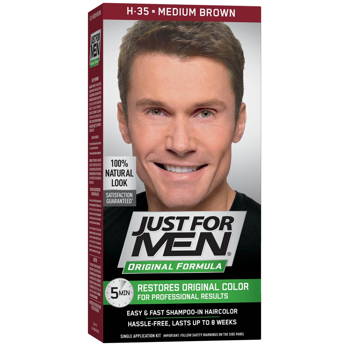 Just For Men Original Formula Men's Hair Color, Medium Brown, 4 Fl Oz (Pack of 1) Beauty & Personal Care Just for Men